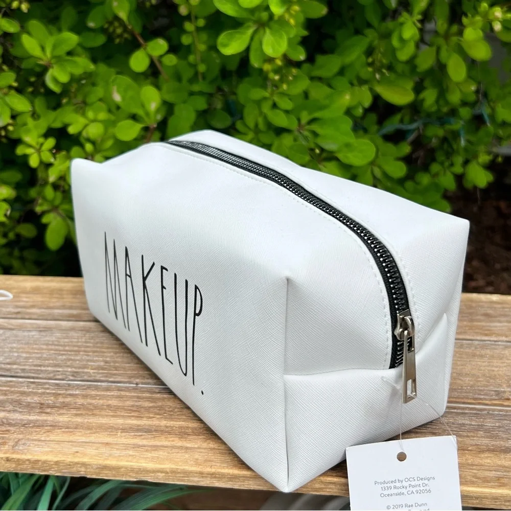 NEW RAE DUNN Cosmetic/MAKEUP/Travel Pouch/Bag